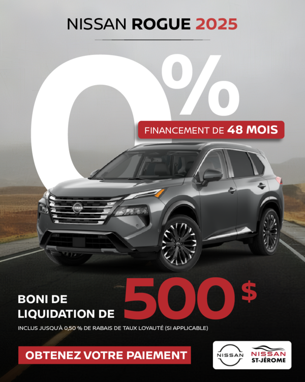 Obtenez le Rogue 2025 !