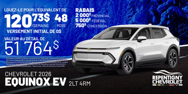 Chevrolet Equinox EV 2026