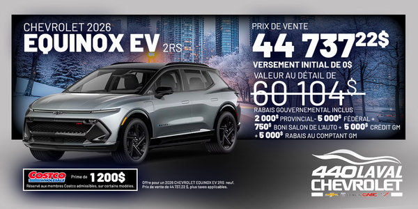 Chevrolet Equinox EV 2RS 2026