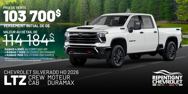 Chevrolet Silverado HD LTZ 2026