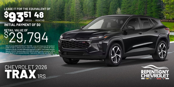 Chevrolet Trax 1RS 2026