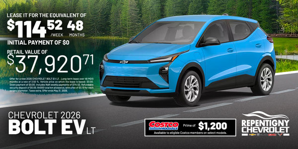 Chevrolet Bolt EV LT 2026