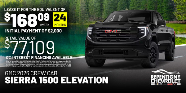 GMC Sierra 1500 Elevation 2026