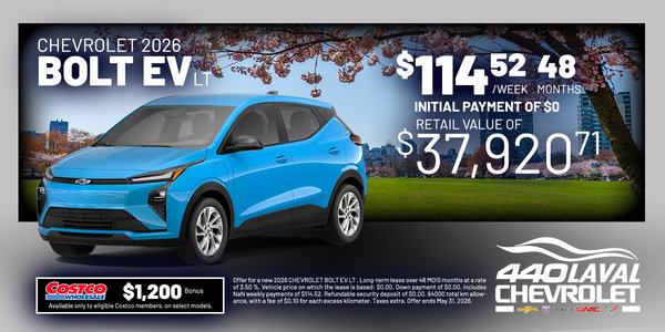 Chevrolet Bolt EV LT 2026