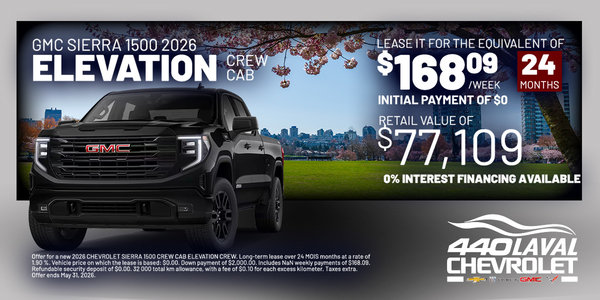 GMC Sierra 1500 Elevation 2026