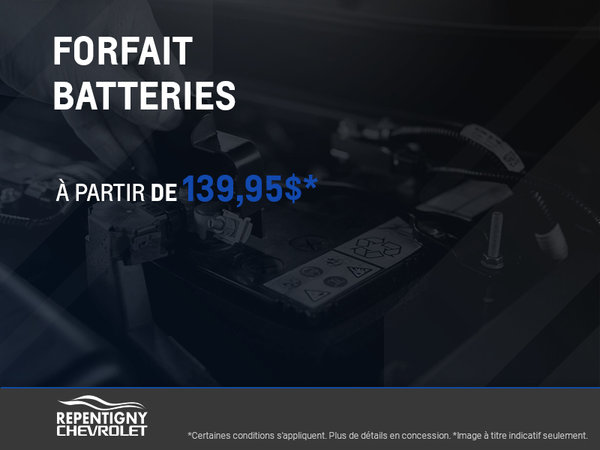 Forfait batteries
