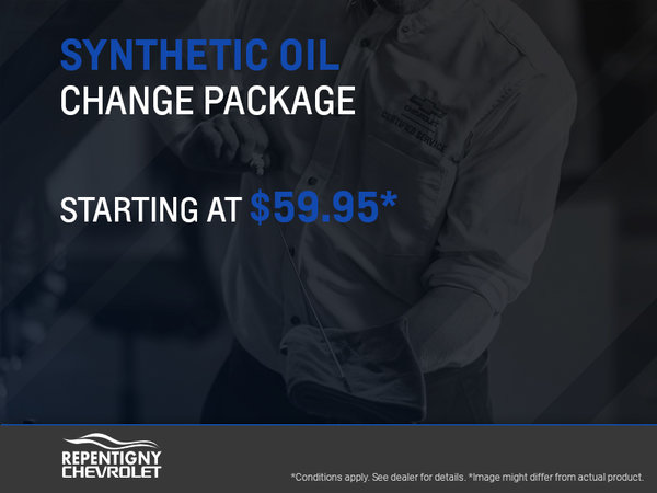 Synthetic Oil Change Package