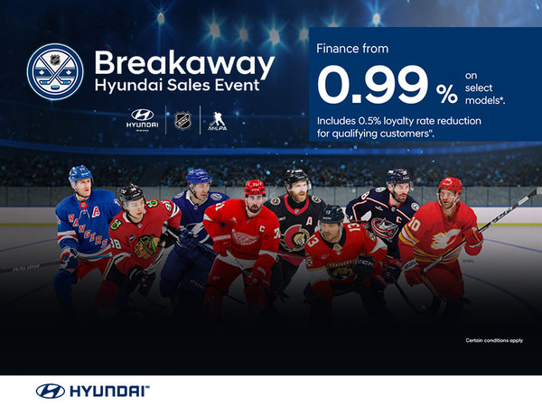 Breakaway Hyundai Sales Event