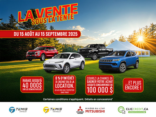 LA VENTE SOUS LA TENTE
