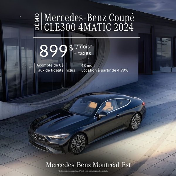 CLE300 4MATIC Coupé 2024