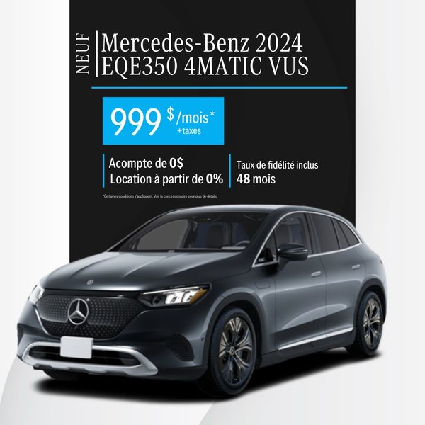 EQE350 4MATIC VUS 2024