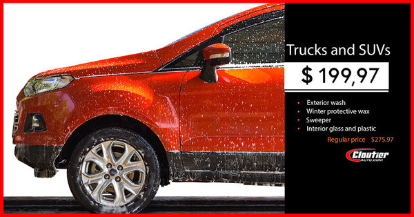 Truck and SUV Detailing Offer