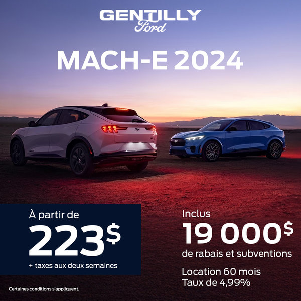 Offre spéciale Mach-E 2024 Juin
