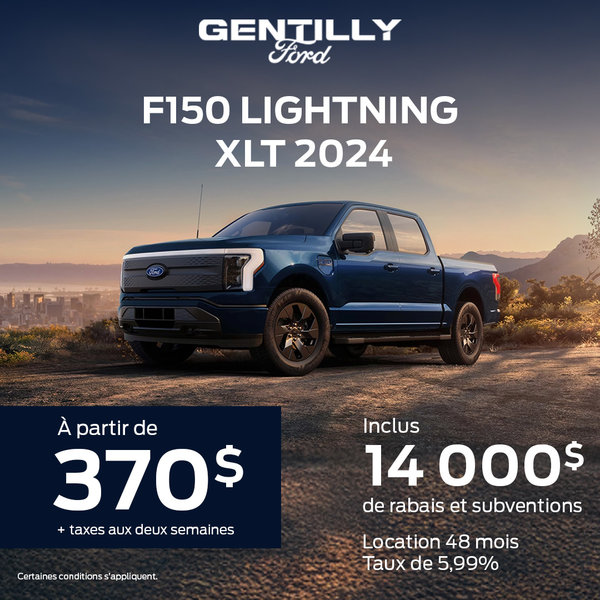 Offre spécial F150 Lightning 2024 Juin