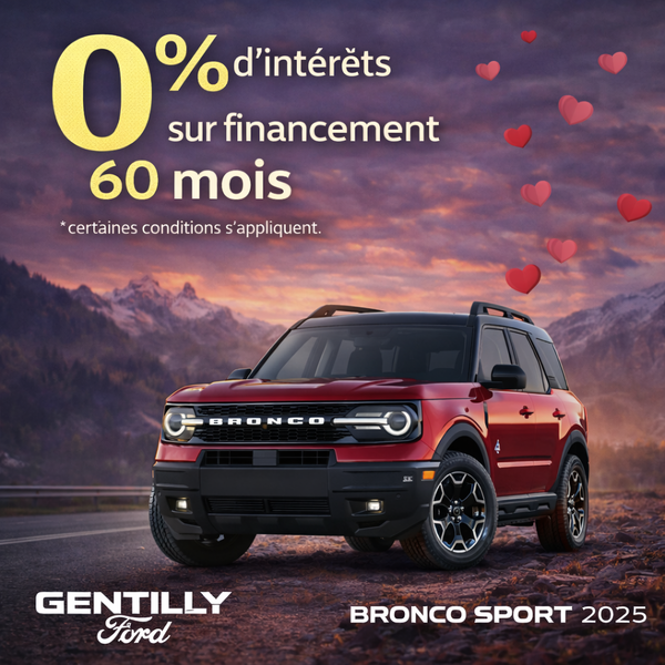 Bronco Sport 2025- Février