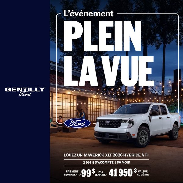 Offre Avril - Maverick