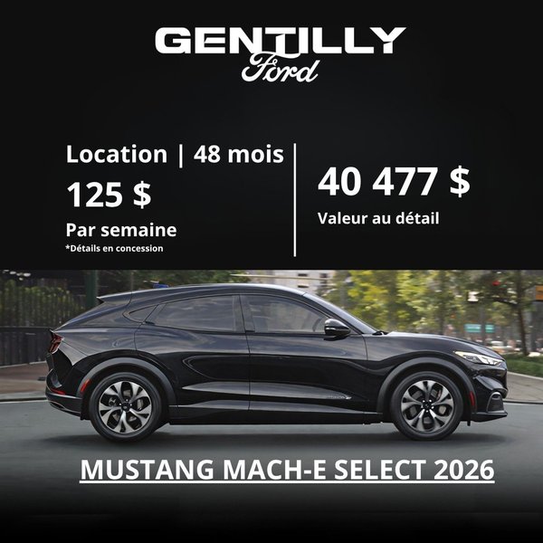 Ford Mustang Mach-E 2026 Promotion Juin