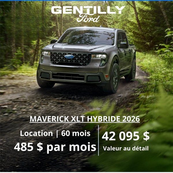 Ford Maverick XLT Hybrid 2026- Promotion Juin