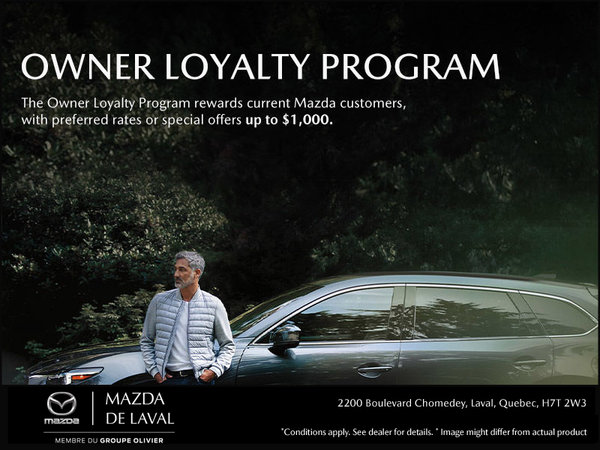 The Mazda Owner Loyalty Program