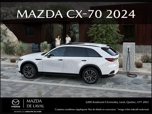 Mazda CX-70 Hybride 2024