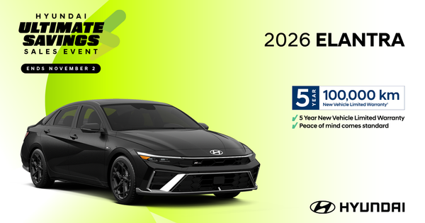 Get the 2026 Elantra