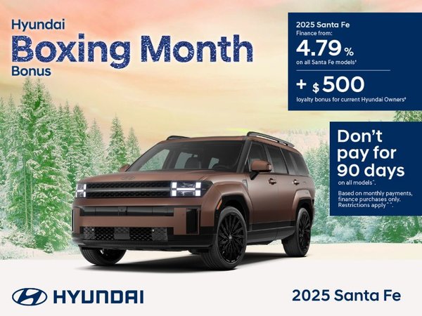 Get the 2025 Santa Fe