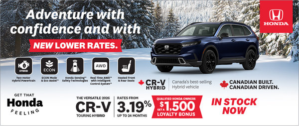 Get the 2026 Honda CR-V Hybrid