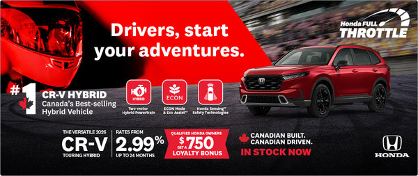 Get the 2026 Honda CR-V Hybrid