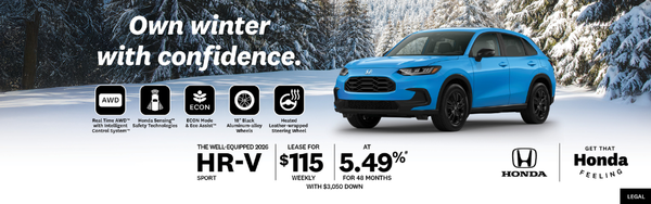 Get the 2026 Honda HR-V