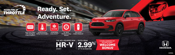 Get the 2026 Honda HR-V