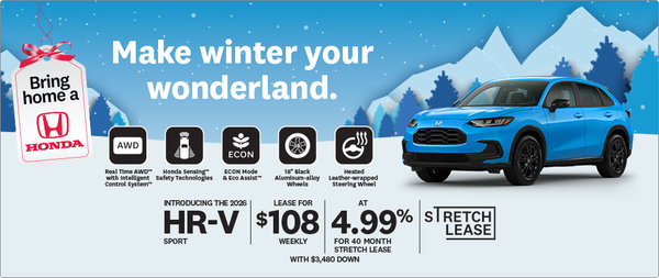 Get the 2026 Honda HR-V