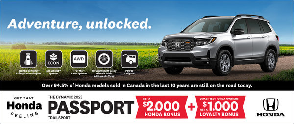 Get the 2025 Honda Passport