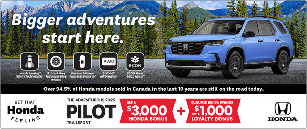 Get the 2025 Honda Pilot