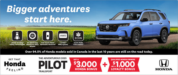 Get the 2025 Honda Pilot