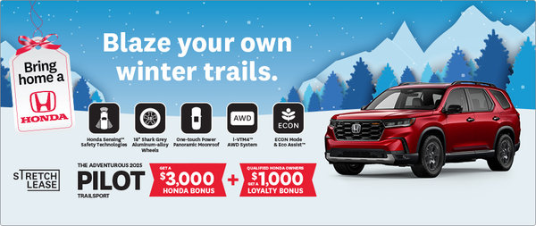 Get the 2025 Honda Pilot