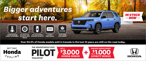 Get the 2025 Honda Pilot