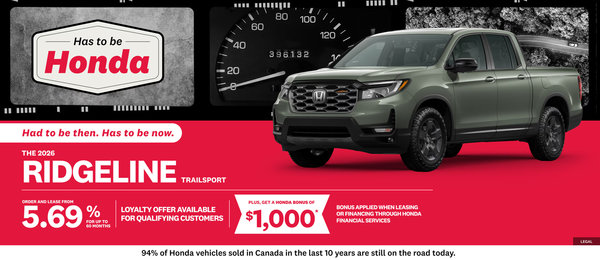Get the 2026 Honda Ridgeline