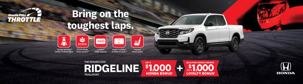 Get the 2026 Honda Ridgeline