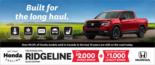 Get the 2025 Honda Ridgeline