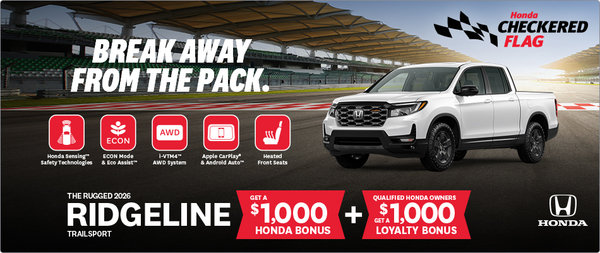 Get the 2026 Honda Ridgeline