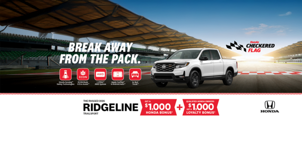 Get the 2026 Honda Ridgeline