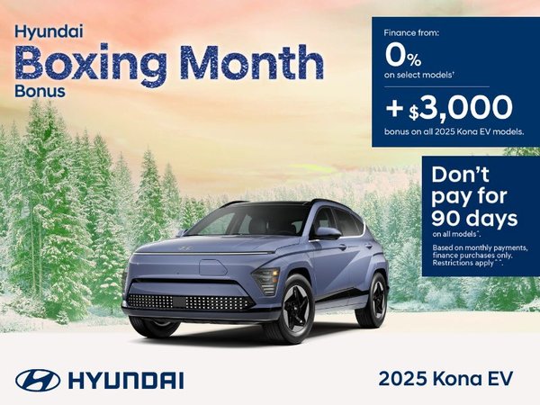 Get the 2025 Kona EV