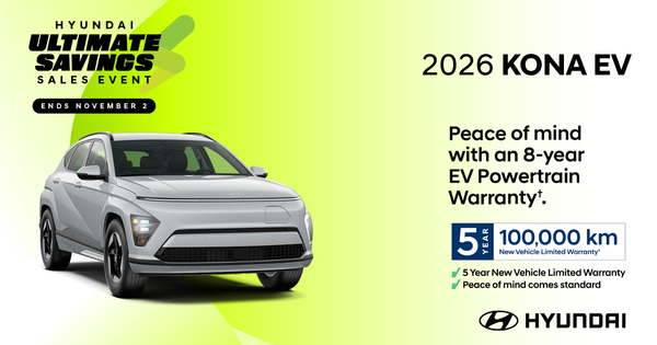 Get the 2026 Kona EV