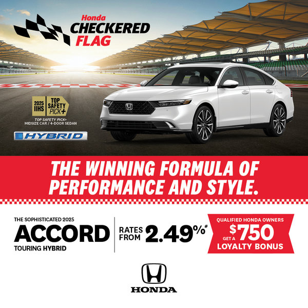 Get the 2025 Honda Accord Hybrid