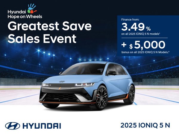 Get the 2025 IONIQ 5 N