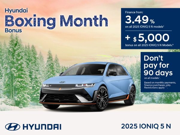 Get the 2025 IONIQ 5 N