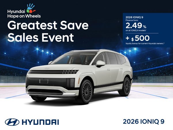 Get the 2026 IONIQ 9