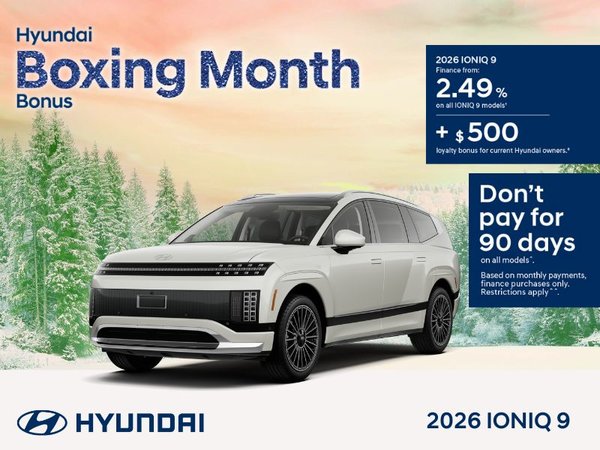 Get the 2026 IONIQ 9