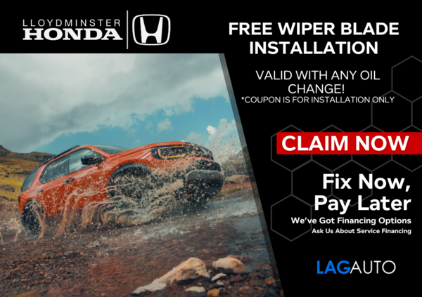 Free Wiper Blade Installation