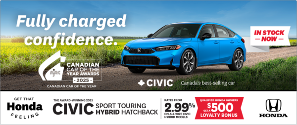 Get the 2025 Honda Civic Hybrid Hatchback